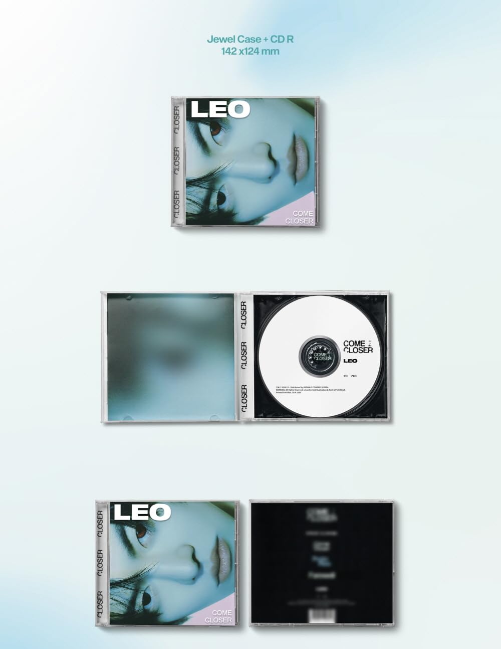 LEO COME CLOSER アルバム＋ステッカー LEO Come Closer リオ イリオ ステッカー - メルカリ